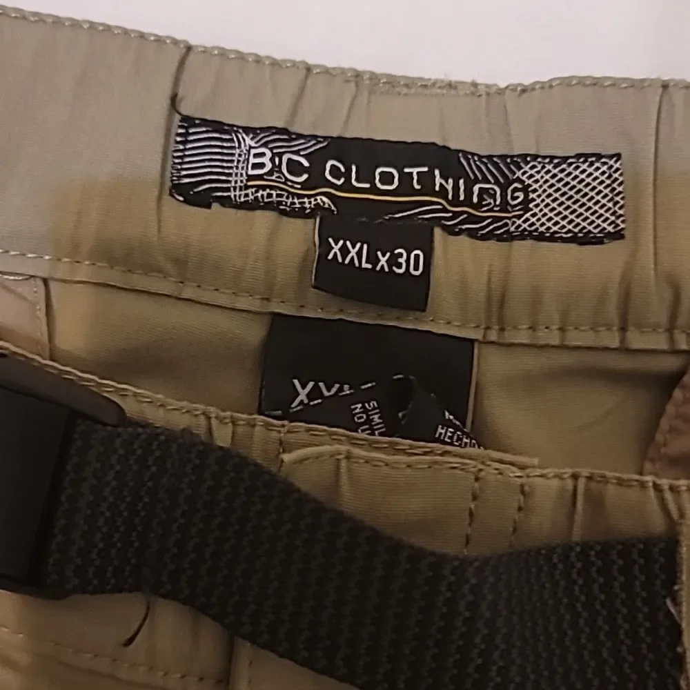 B.c. clothing hiking hybrid pants size xxl